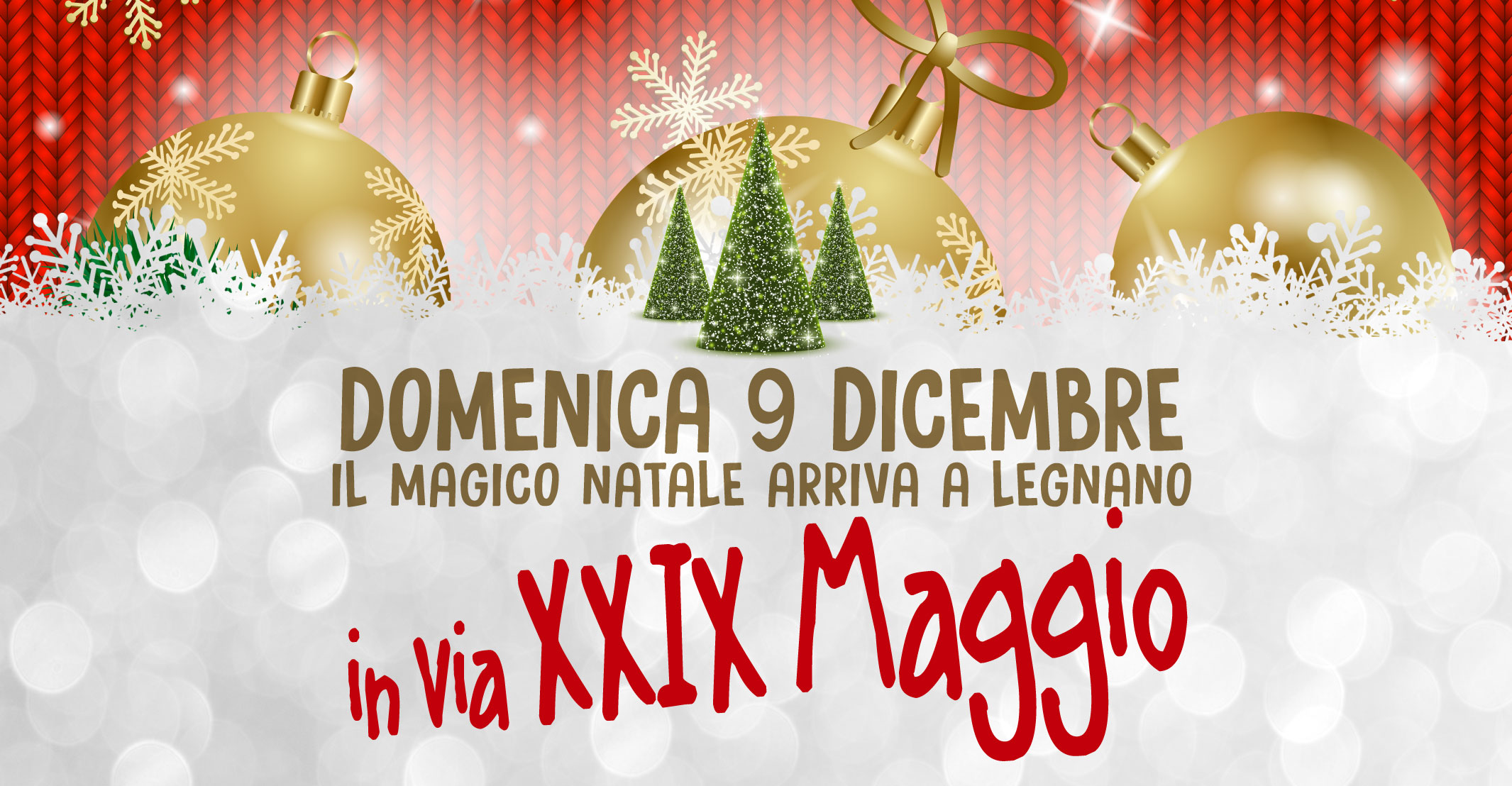 Magico Natale in via XXIX Maggio