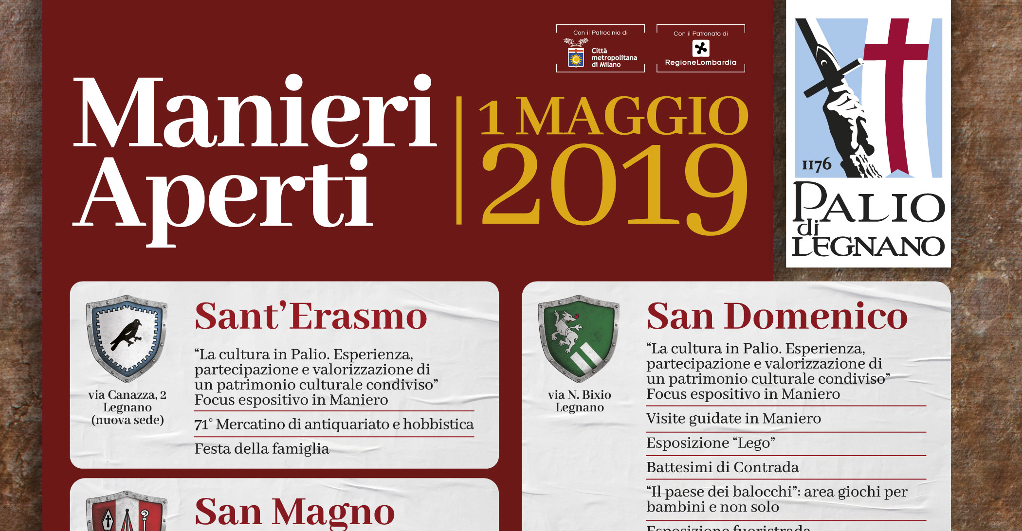 Manieri Aperti 2019