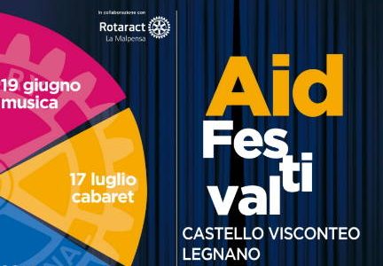 “Rotary Aid Festival”: tre serate di musica, cabaret e teatro al Castello di Legnano